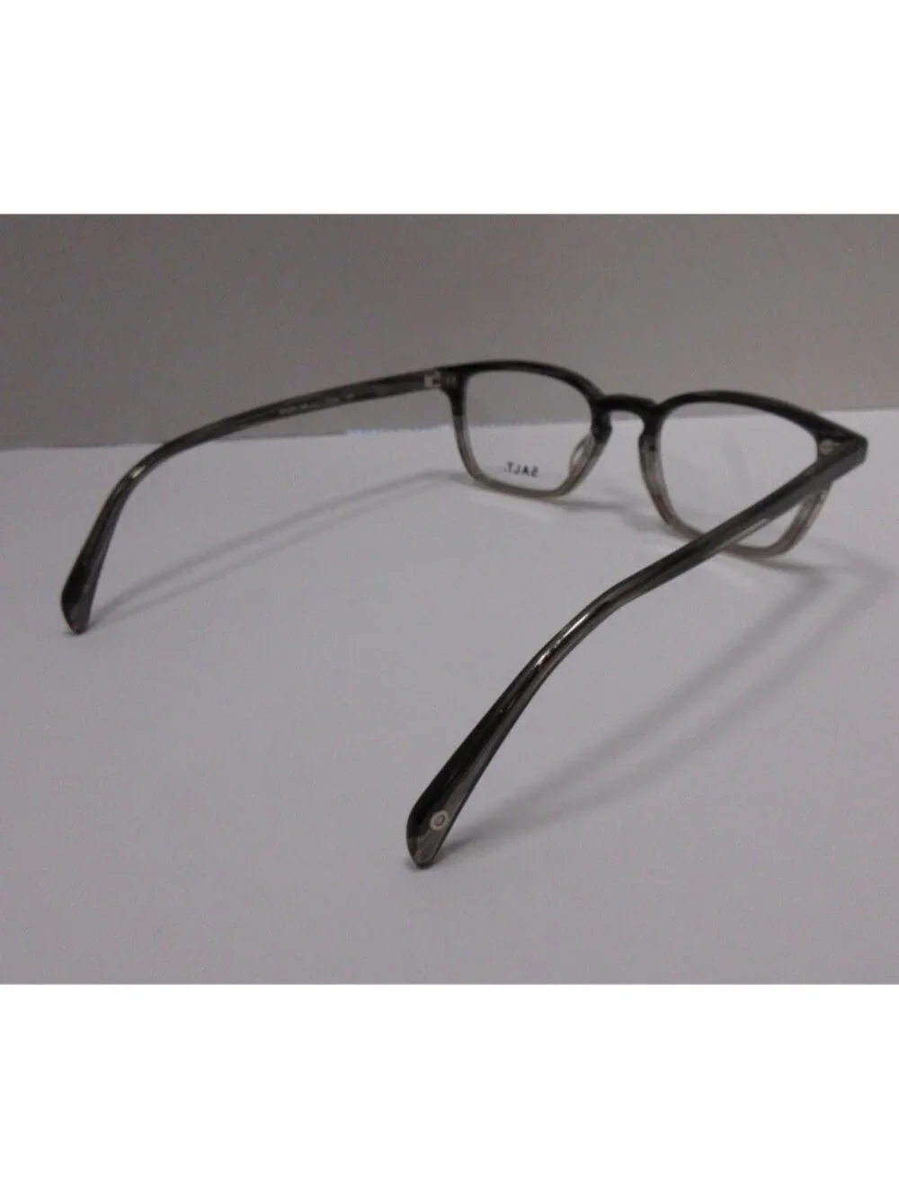 SALT Eyeglasses Gray Rectangular Rounded Yates AG Japan 49-20-149 NEW